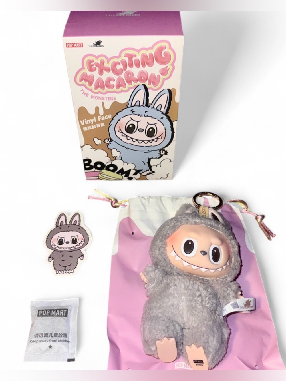 🍪 POP MART THE MONSTERS Exciting Macaron Series – Confirmed Sesame Bean 🍪